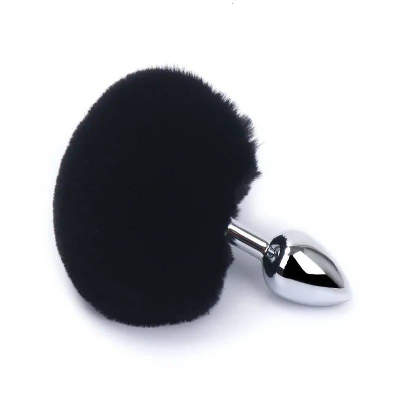 Small Fox Tail Sex Toys Anal Plug Role-playing Adult Game Couple Training Rabbit Tail Butt Plug Anal Toys for Couple 241031