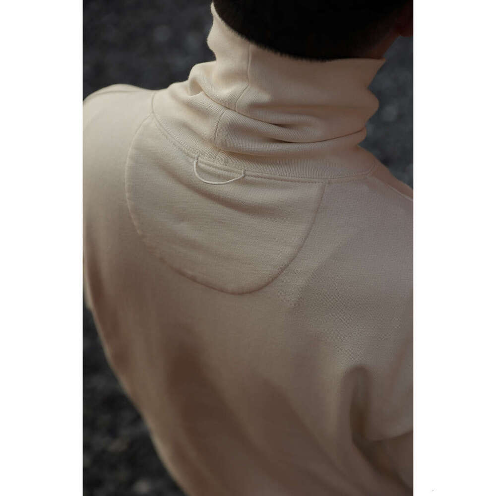 Second Order Men's Turtleneck Sweatshirt Oversized Pocket Solid Pullover