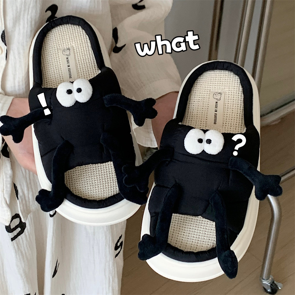Soft sole home summer slippers Girl girl heart creative cute briquettes indoor street sandals girl slippers