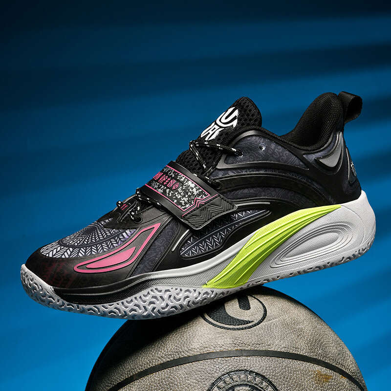 Kaleidoscope Design Irving 1 Nightlight Edition Basketball Footwear with High Traction MD Rubber Outsoles
