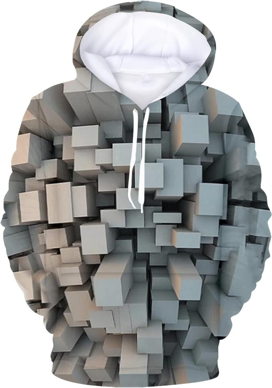 Hoodie for Mens Womens Hoodies for Men Casual 3D Printed Long Sleeve O Neck Sweater Pullover Loose Hoodie Top Graphic cool