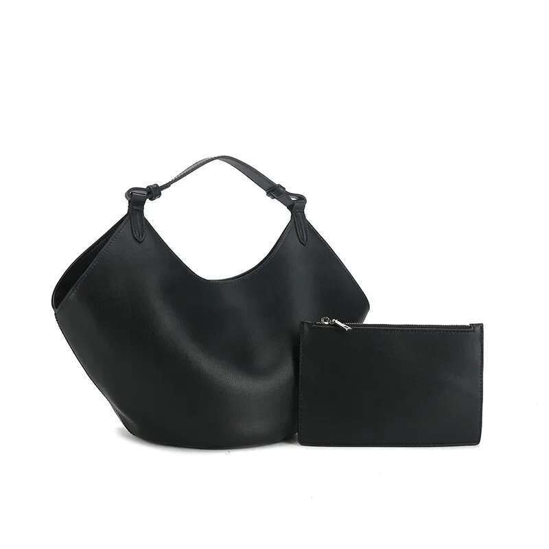 2024 Genuine Leather Tote Frosted Minimalist Handbag