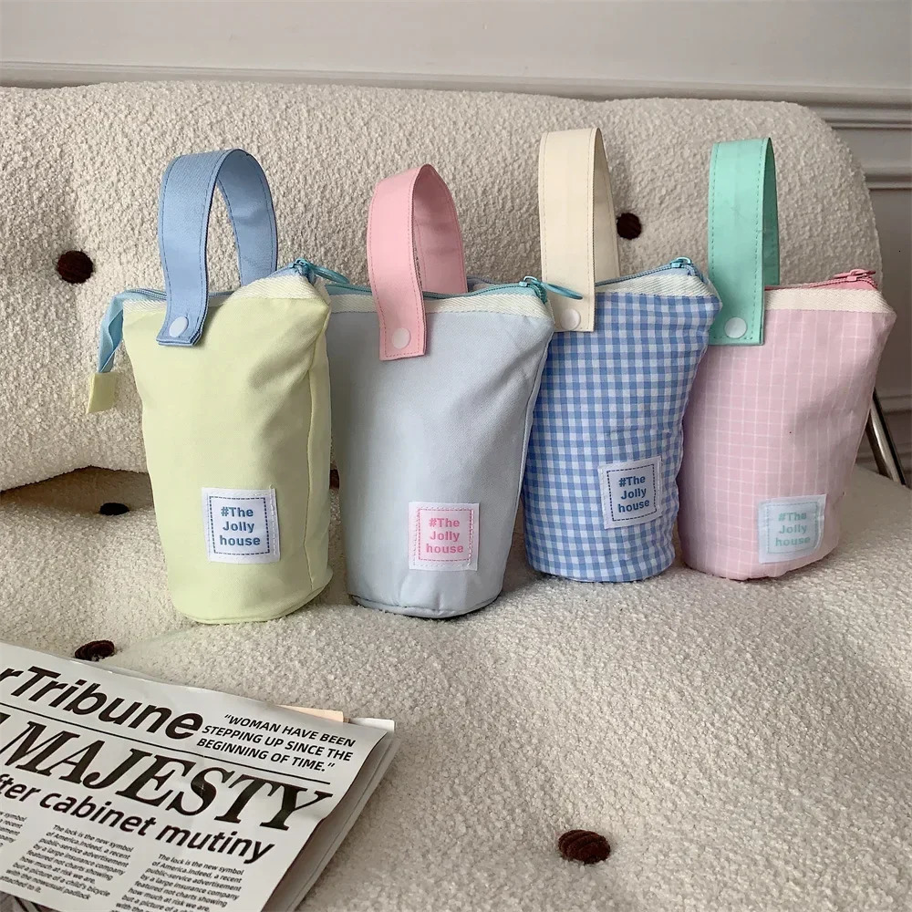 Canvas cosmetic bag travel storage cosmetic bag womens cosmetic bag portable handbag bathroom organizer beauty box 241031