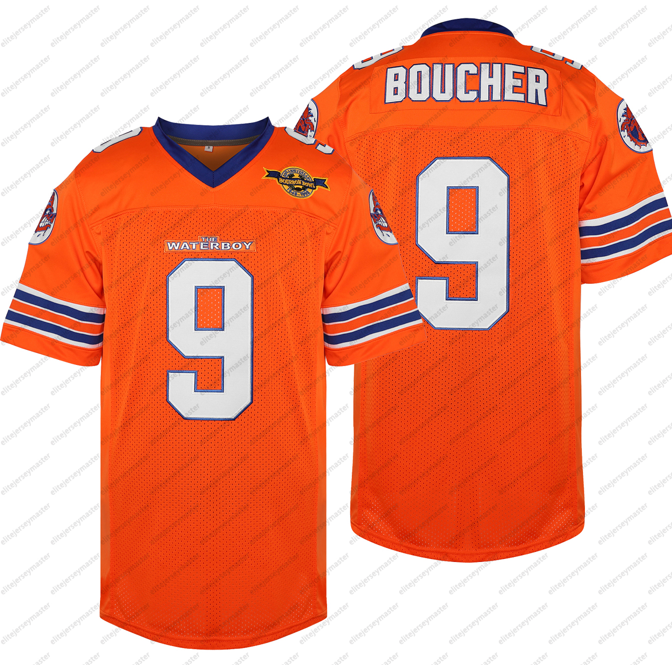 Movie Jerseys 9 Bobby Boucher Waterboy Football Jerseys For Men Women Youth