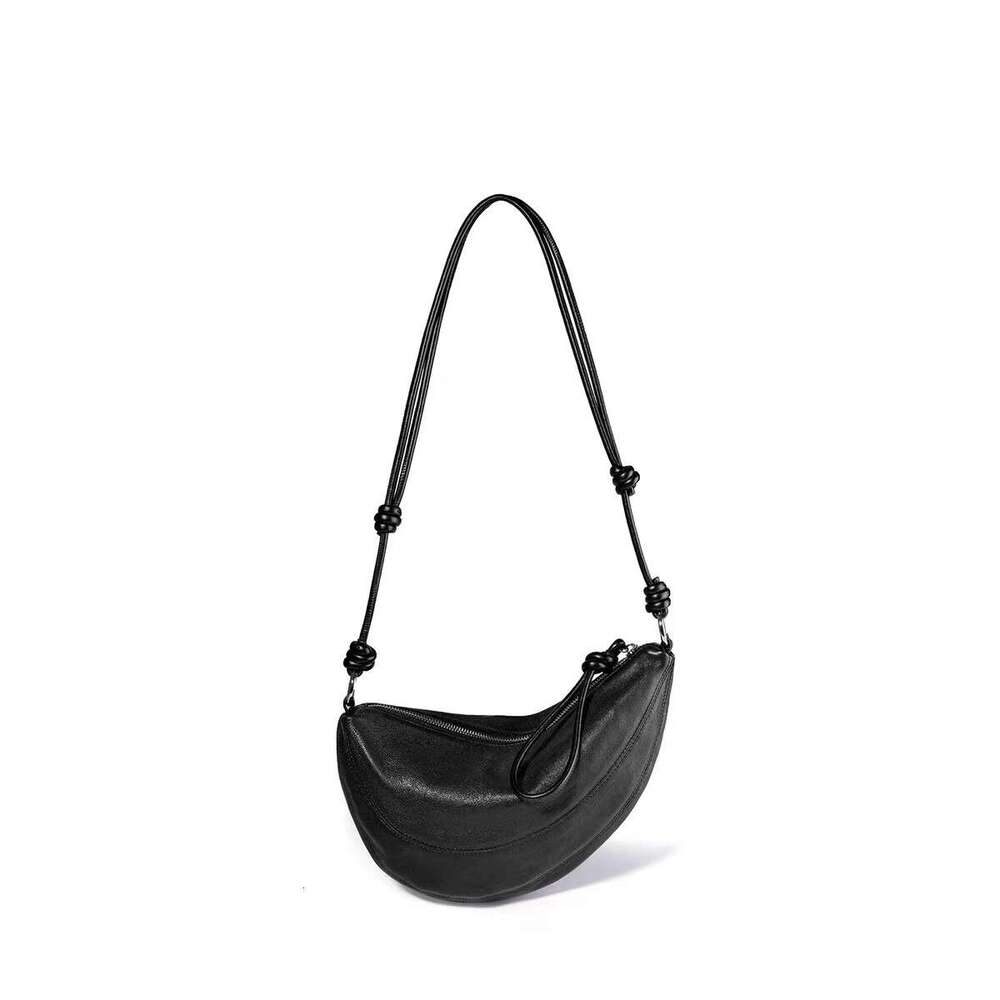 Female 2024 New Minimalist And High-End Niche Design, Fashionable Single Shoulder Crossbody Dumpg Bag