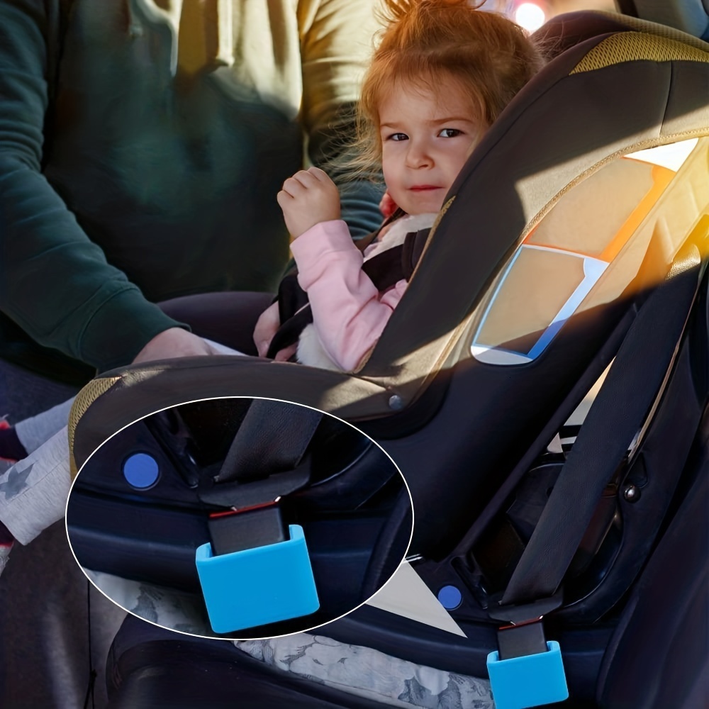 New Buckle Up Seatbelt Guard Seat Belt Holder Durable Silicone Material Car Accessories Suitable For Kids