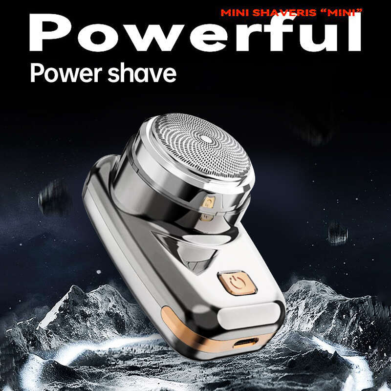 MiniI PX6 Portable Electric for Men Wet and Dry Beard Shaver with USB Power Pocket Size Face Razor Trimmer