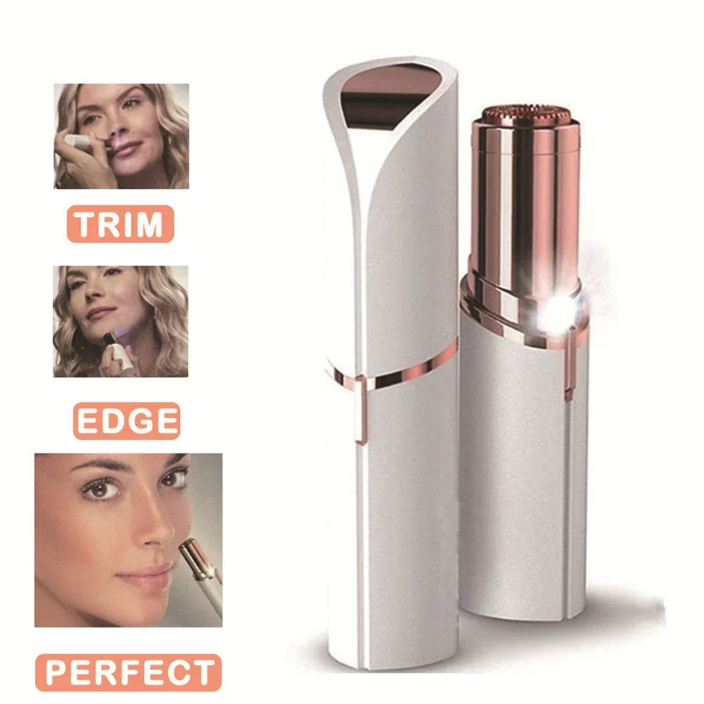 Hair Remover for Women Painless Face Trimmer Rechargeable Mini Epilator Lady Shaver Portable Electric Razor Lips 241030