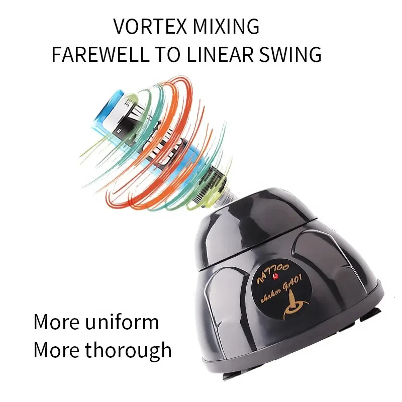 Mini vortex mixer nail polish vibrating tattoo pigment ink stick with antiskid base for fast tattoo ink 241031