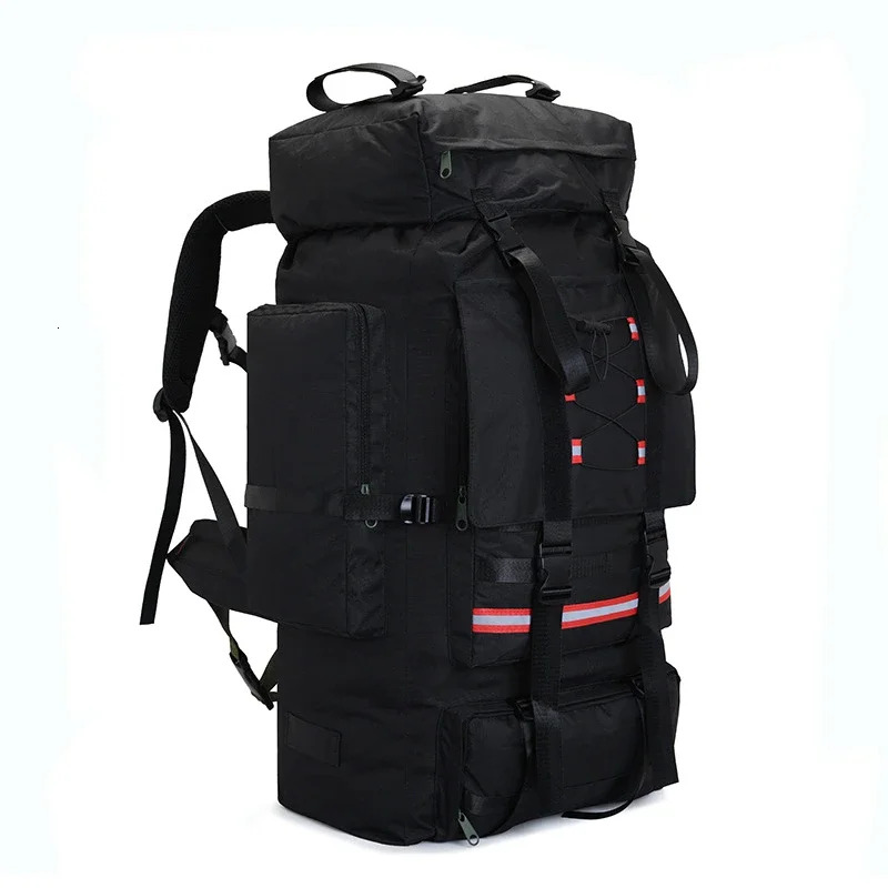 130L Extra Large Outdoor Mountaineering Hiking Backpack Camping Lage Bag For Men And Women