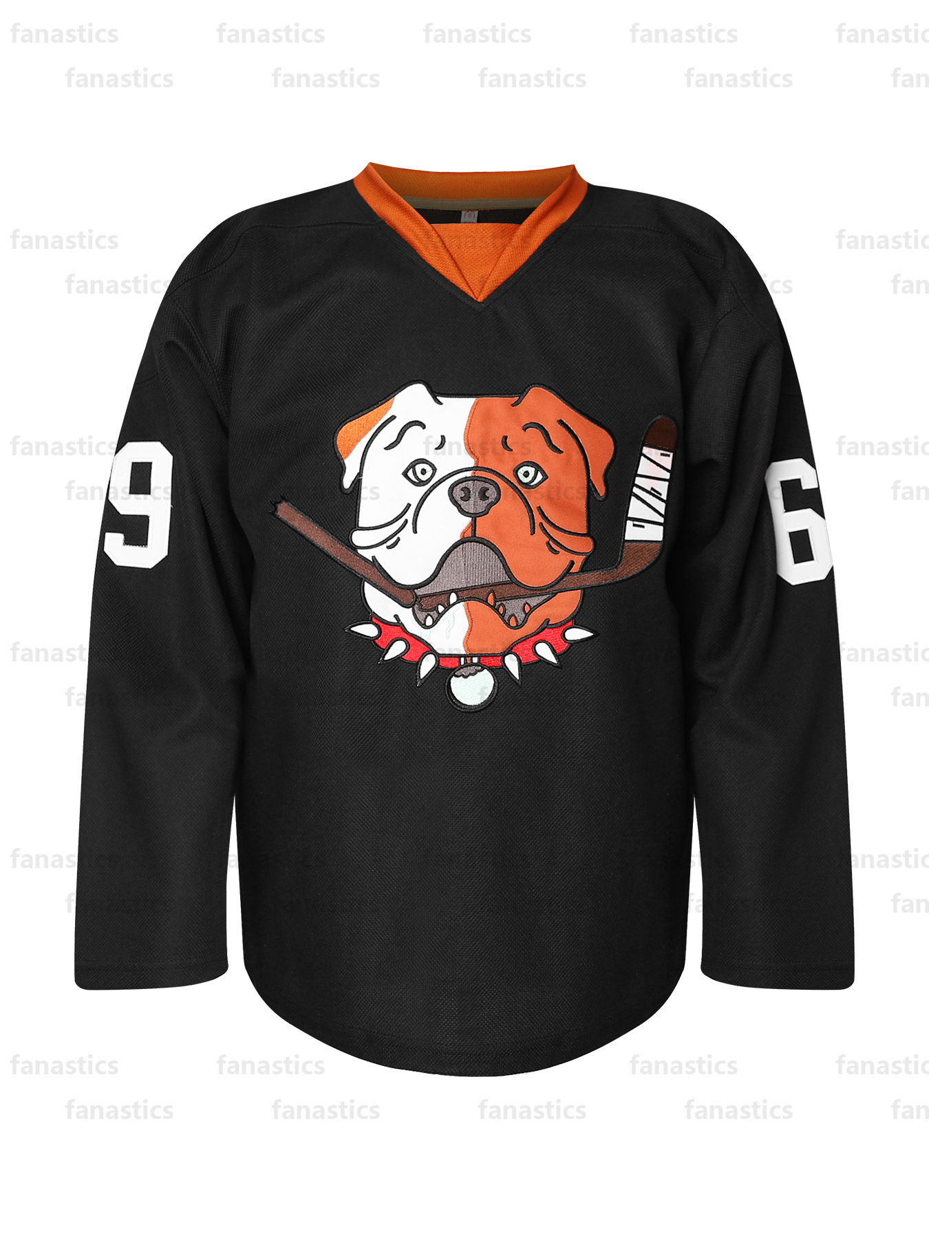 custom men 69 Shoresy Sudbury Blueberry Hockey Stitched Name And Number black hockey jersey