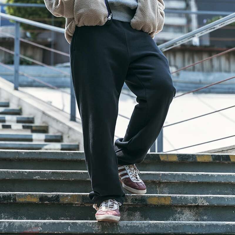 Non Stock Men's Heavyweight Sweatpants Leisure Cotton Jogger Workout Active Pants