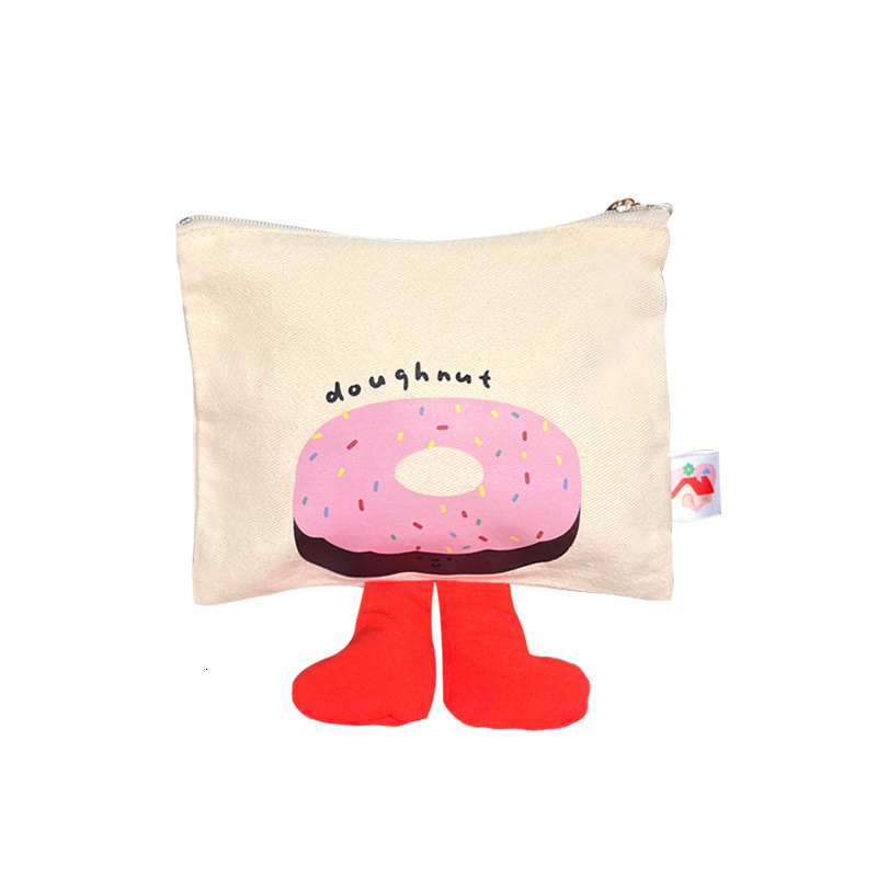 New designer canvas mouth red envelope mini cute fabric key exchange bag storage wallet