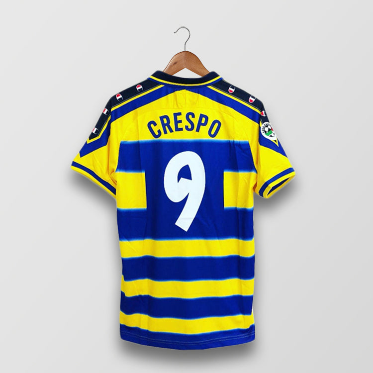 1999 2000 Parma Calcio Retro soccer Jersey Classic 1998 95 97 99 00 BAGGIO CRESPO CANNAVARO Vintage Football shirt STOICHKOV THURAM 01 02 03 NAKATA ZO