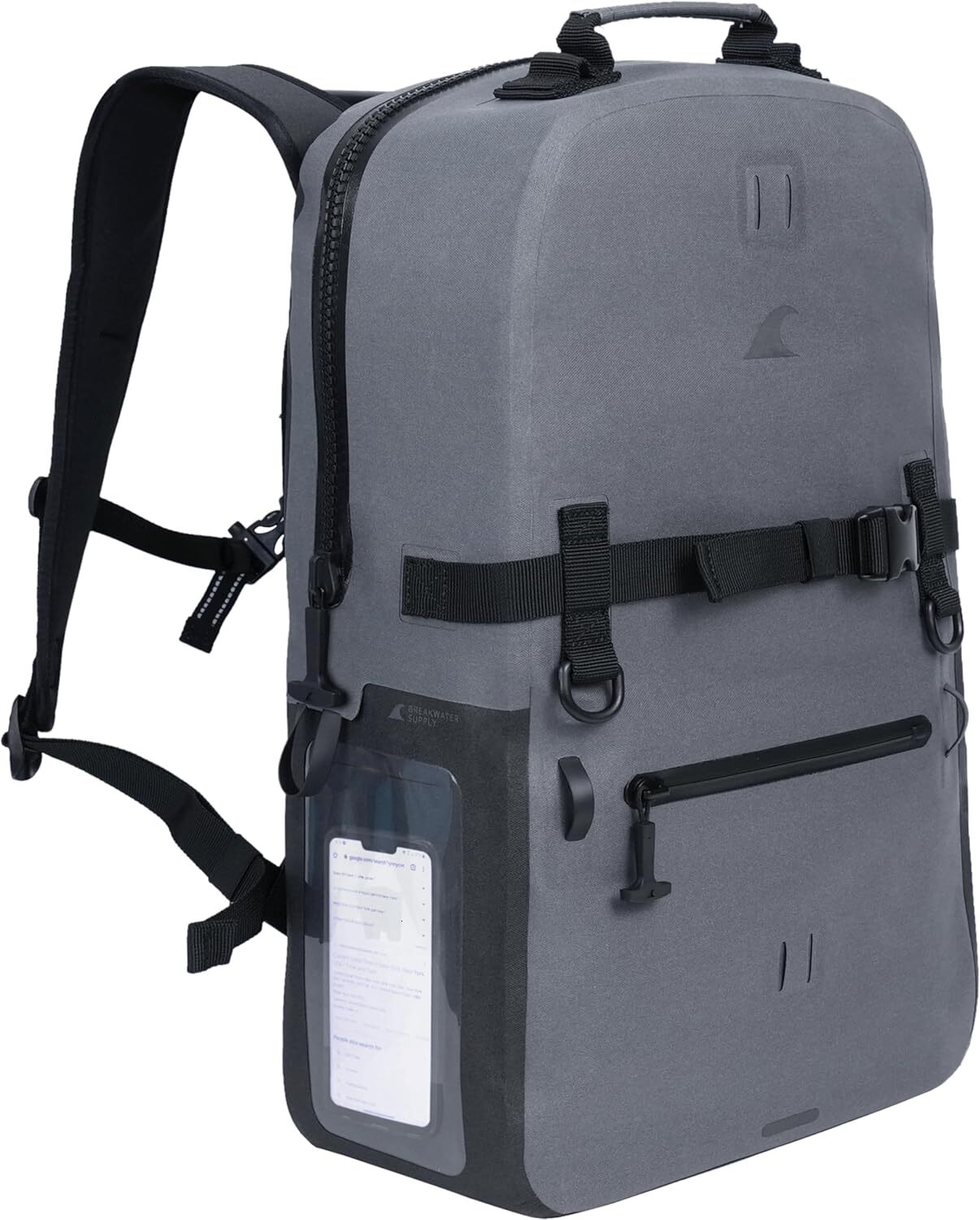 Supply 100% Waterproof Submersible Backpack, Laptop Bag, Airtight Zippers Travel Outdoors | 25L 20L 15L