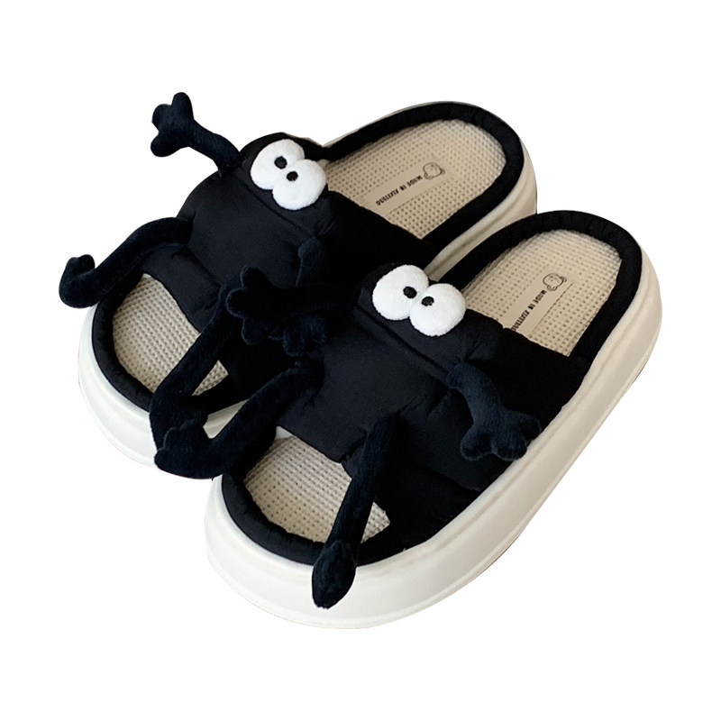 Soft sole home summer slippers Girl girl heart creative cute briquettes indoor street sandals girl slippers