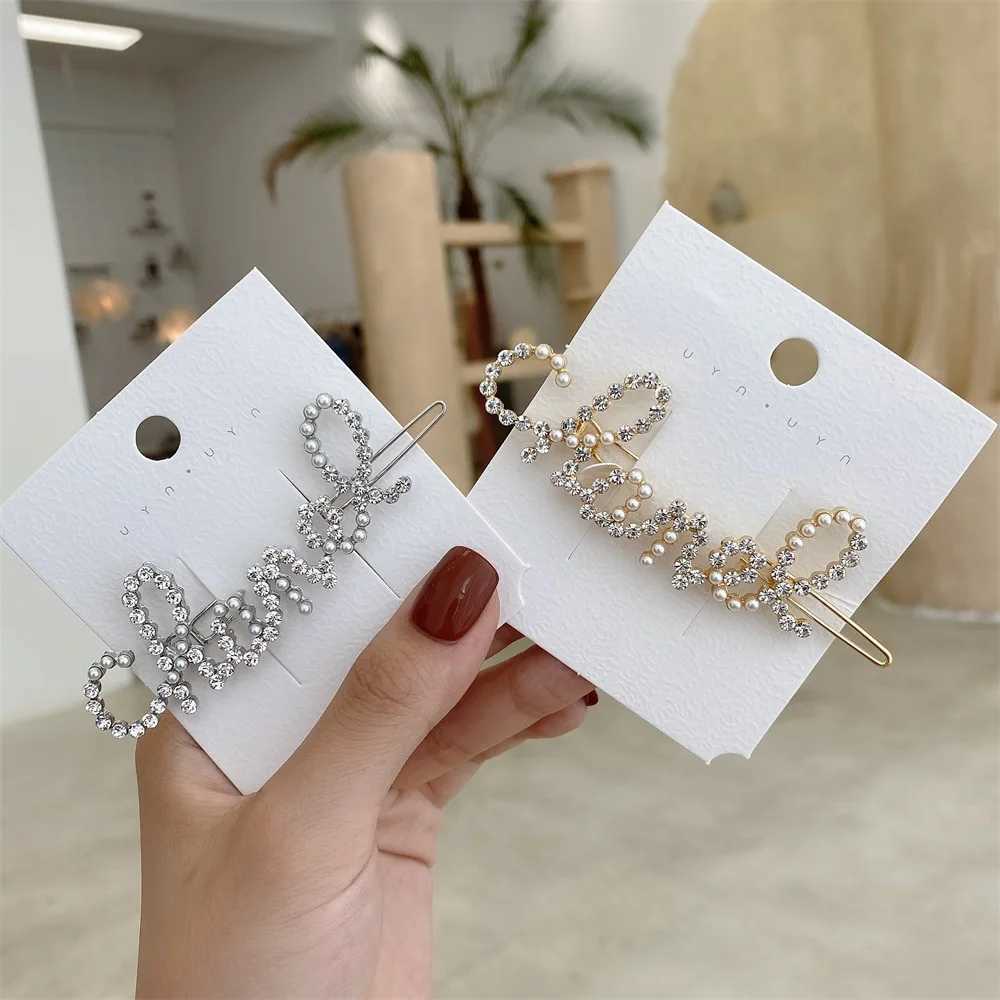 Pearl vertical banana hair clip banana hair clip warm hair clip Korean ponytail bucket clip used for grille hair accessories X241030