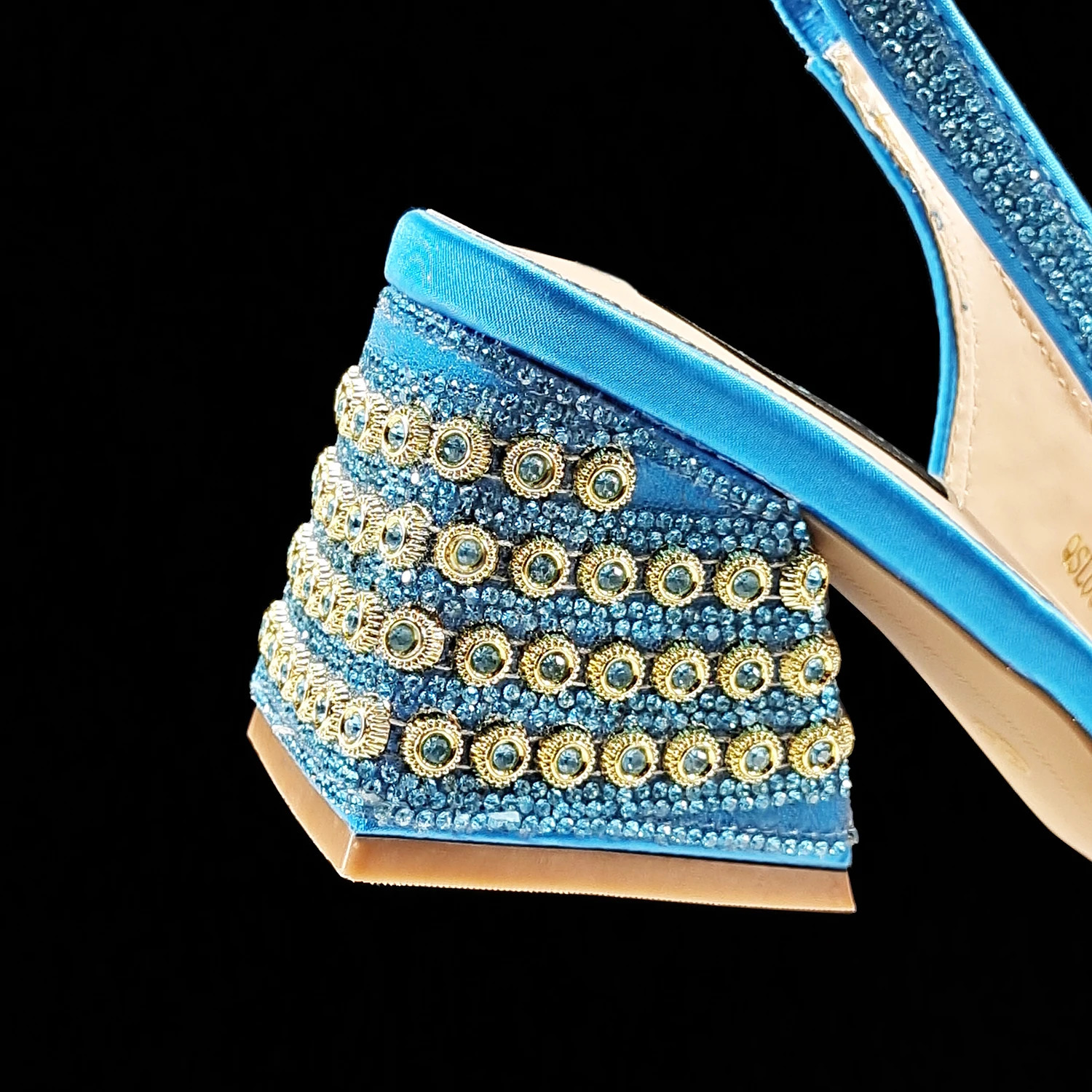 QSGFC Italian Clutch Dual Use Full Dia Exquisite Gift-Box And High Heels For Party Women Shoes 241030