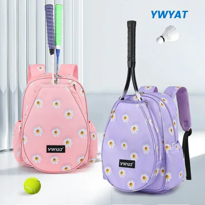 Genuine YWYAT Tennis Backpack Badminton Tennis bag Padel Squash Badminton Rackets Bag Large Capacity Racquet Bags Sports Bag 241031