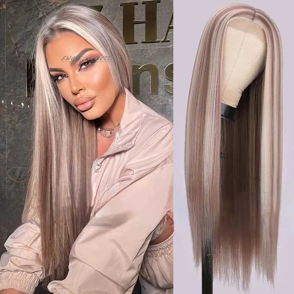 30 Inch 10A HD Body Wave Lace Front Wig Pre Plucked Loose Wave Lace Frontal Wig Glueless Human Hair Wigs for Black Women