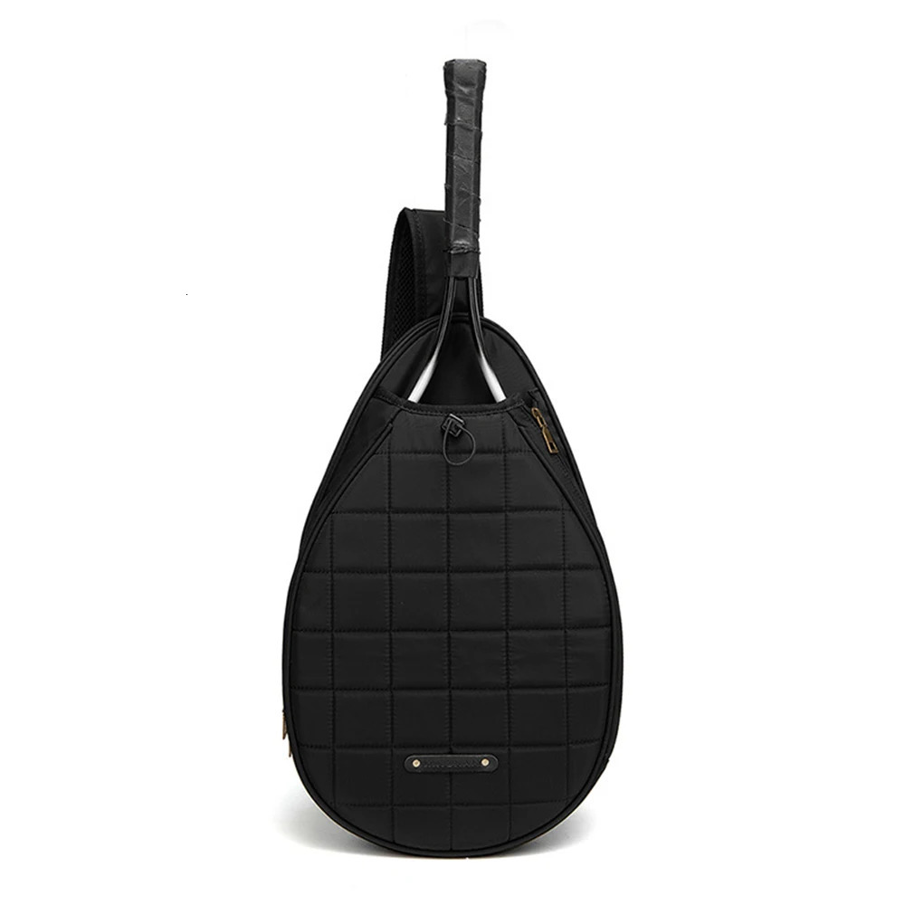Outdoor Sports Large Capacity One Shoulder Diagonal Straddle Tennis Bag Racquet Bag Oxford Fabric Waterproof Badminton Bag 241031