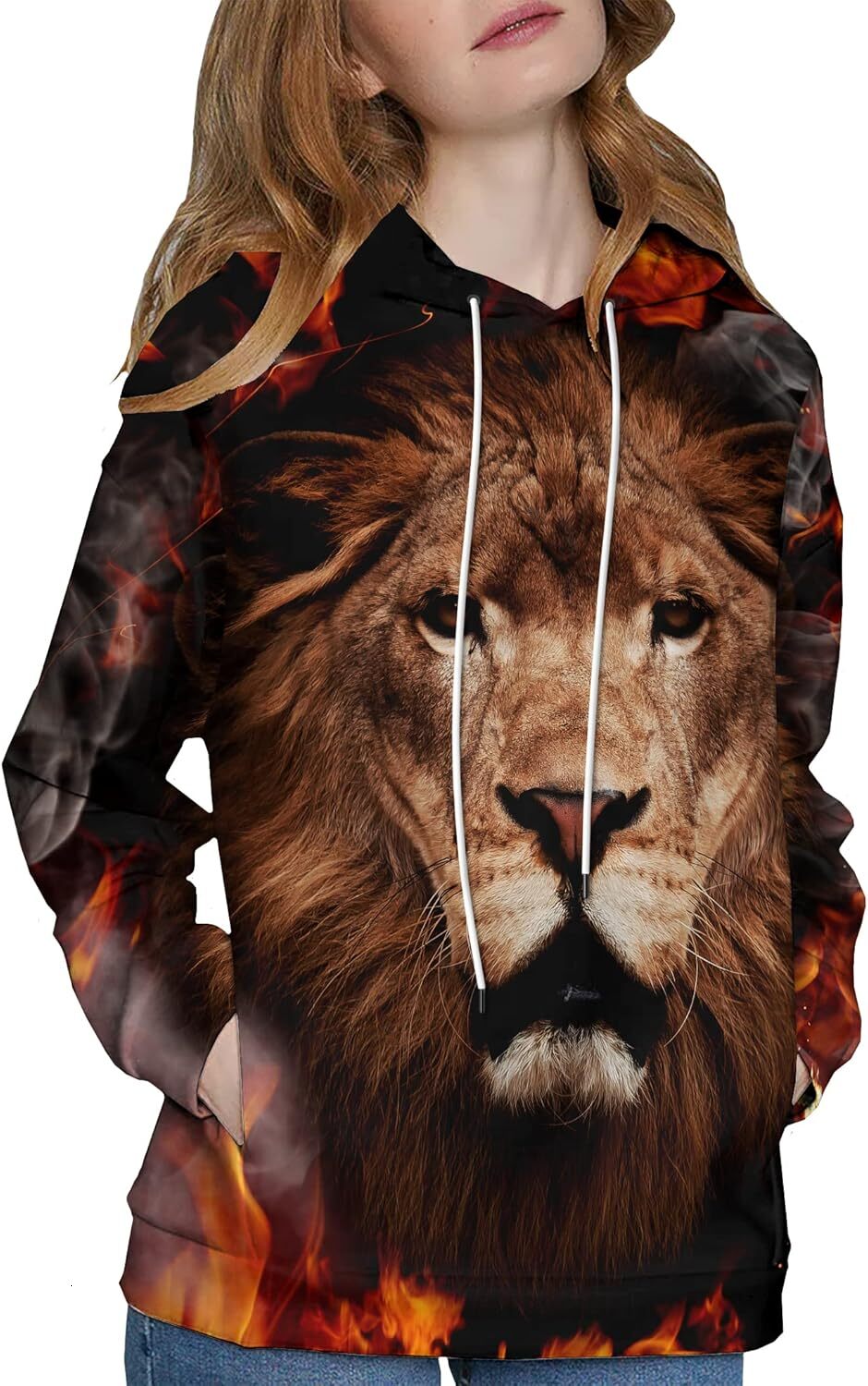 Hoodie for Mens Womens Unisex 3D Printed Sweatshirt for Men Women Graphic Hoodies sweatshirt Pullover Long Sleeve Fashionable and Warm cool