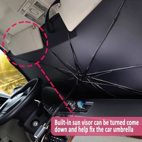 New Car Windshield Sunshade Cover Umbrella Foldable Front Window Visor Sun Shade USA