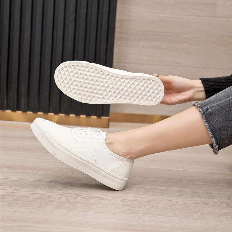 AIYUQI 2024 new women flat sneakers shoes non-slip women's skateboard shoes breathable student female shoes Running