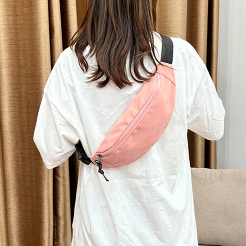 Womens Fashion Waist Bag Fanny Belt Bag Holiday Tramp Bag Crossbody Bag Outdoor Sports Exercise Travel Leisure 241031