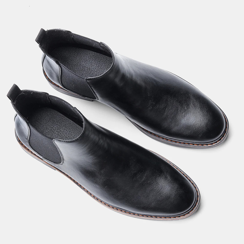40-46 Chelsea Mens Boots Comfortable and Fashionable Leather Mens Boots 241031
