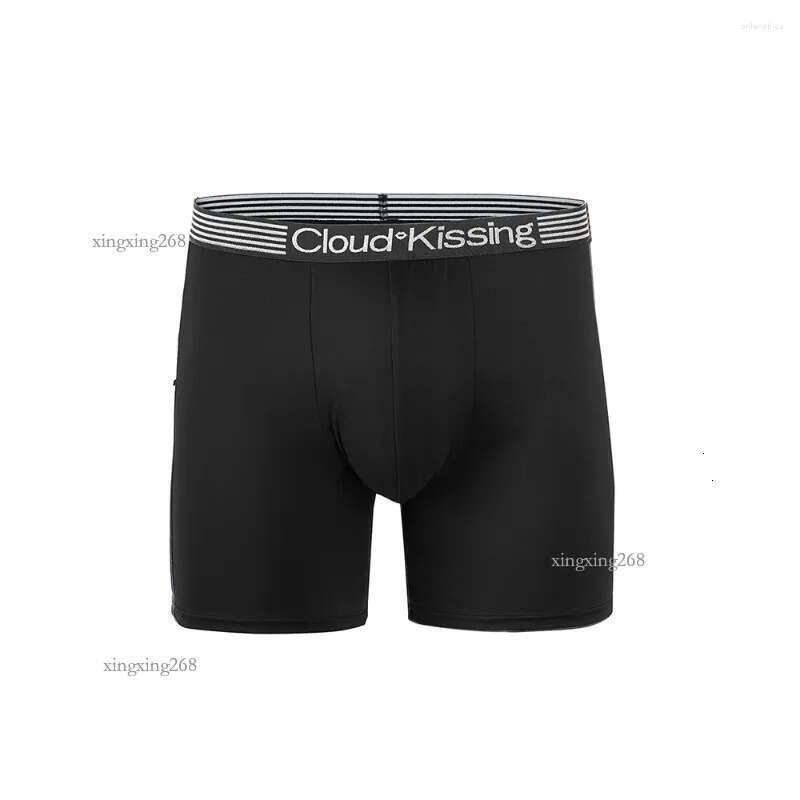 Underpants 4Pcs/Lot Men's Panties Long Underwear Sexy Man Boxers Shorts Lots Male Boxershorts Set Family Brands
