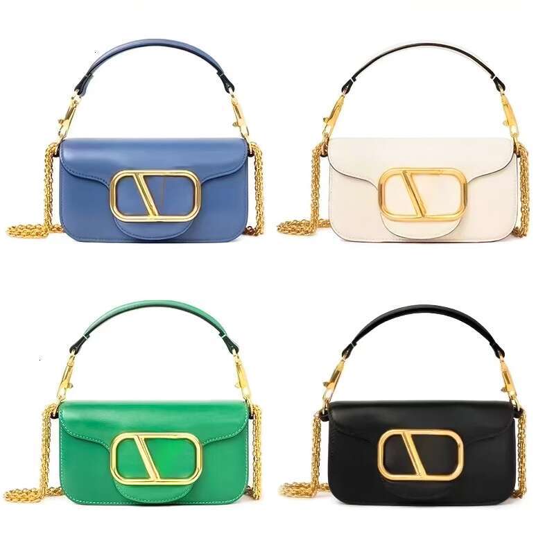 11 Designer Bag For Woman LOCO V bags The Tote Baguette Man Clutch Leather Rhinestone Shoulder Embroidery 2 Sizes Handbag Underarm 7a Flap Purse Crossbody Bags 85