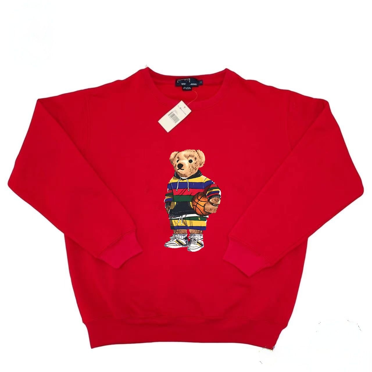 Bearskin Hoodie Warm Blue Cotton Mens Teddy Bear Apparel Hoodie with Lovable Print SXXL L2510184YHW