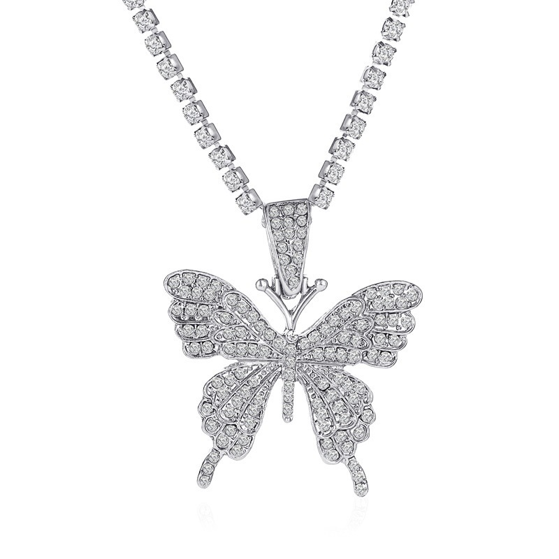 Fashionable Butterfly Drop Chain Necklace - Perfect Addition to Your Wardrobe
