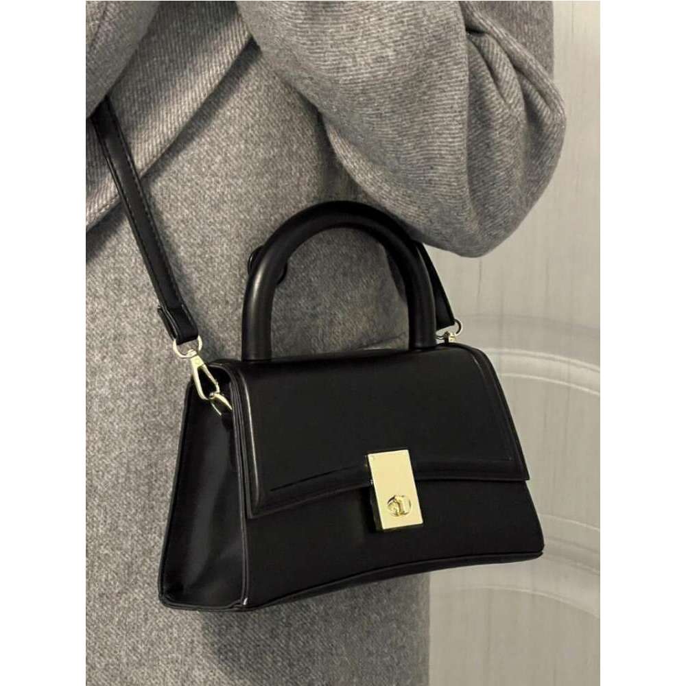 GAINNY Black Crossbody Women Elegant Office Work Shoulder Bag Female Korean Fashion Aesthetic Designer Handbag 2025