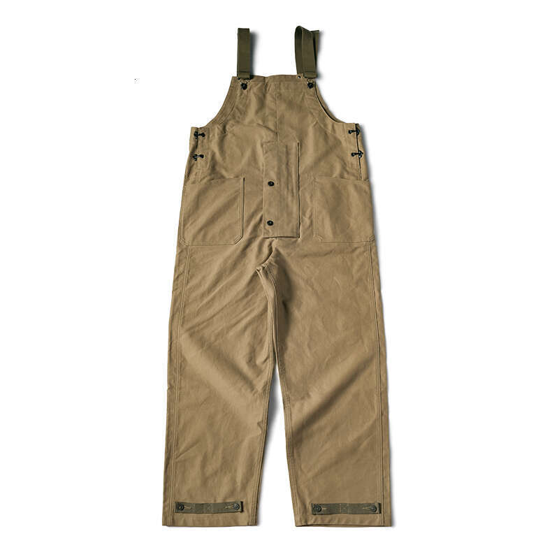 Bronson Deck Overalls Jungle Cloth Vintage-Inspired Pants Naval Workwear Coveralls