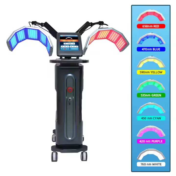 Good Newest PDT Led Therapy Machine Photodynamic Light Therapy Facial Care Skin Rejuvenation Spa Beauty Equi