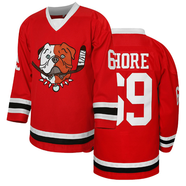 hockey jersey 69 black red bule sports loose casual suitable for holiday parties