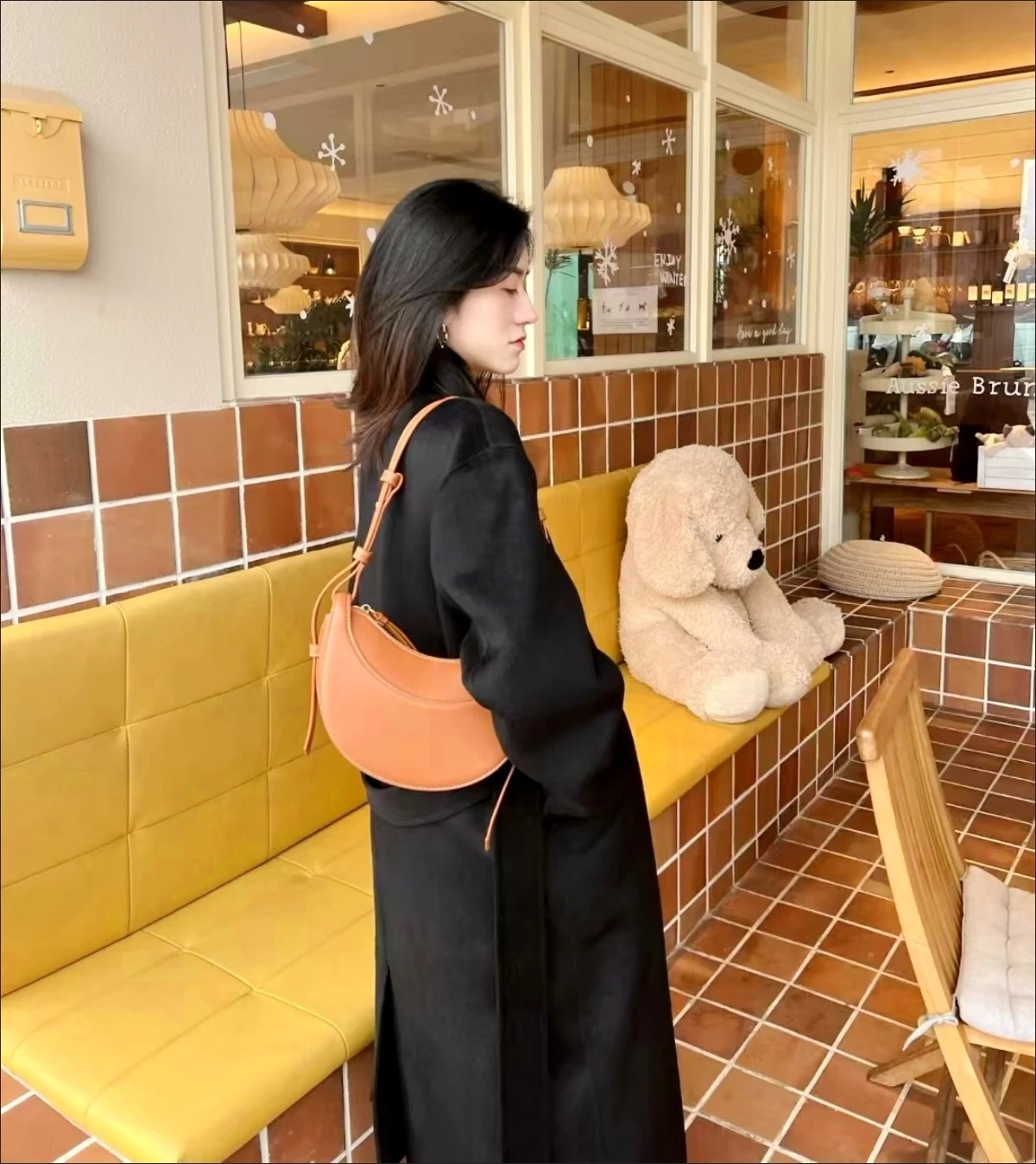 Designer Shoulder Bags Numero Dix Half-Moon Bag Full-Grain Textured/Smooth Calf Leather Characteristic Tote Closure Crossbody Women Hobo Handbags Purs