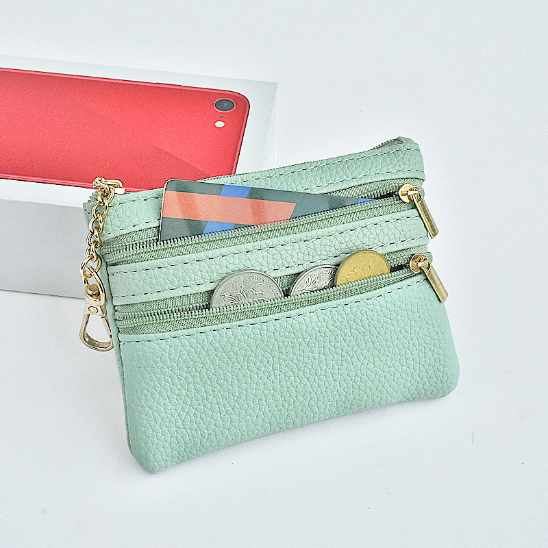 New designer small wallet, mini coin, cute card bag, key bag