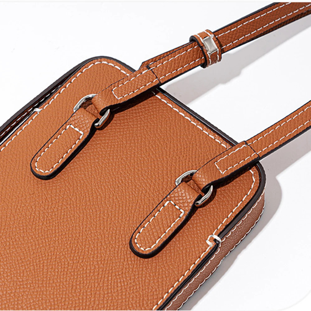 y EP Leather Women Phone Bag Fashion Custom Name Mini Female Crossbody Personalize Letters Mobile Case Shoulder 241029