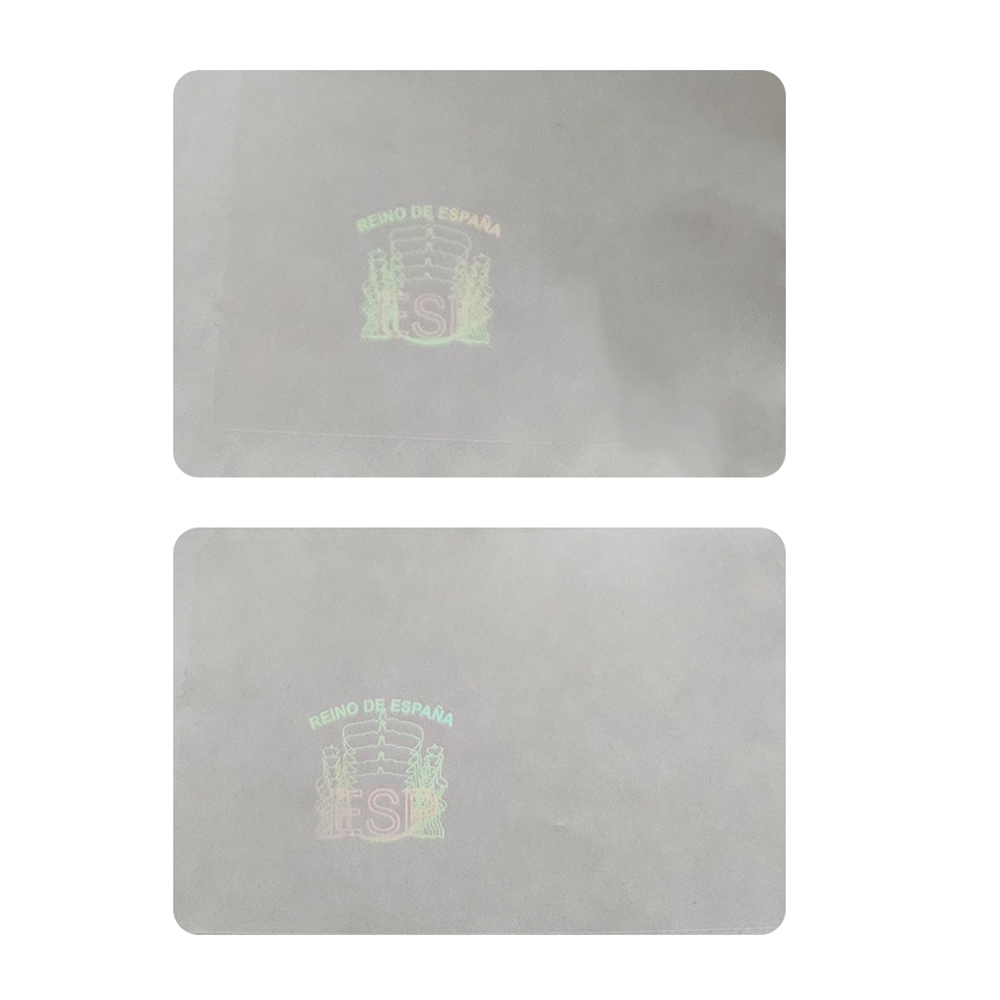 Clear Hologram Overlay Sticker Certificate Hologram Stickers Custom Transparent hologram Overlays