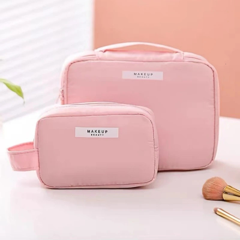 Womens Makeup Bag Toilet Organizer Waterproof Travel Makeup Storage Bag Womens Makeup Bag Large Capacity Portable Makeup Box 241031
