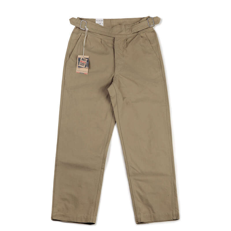 Non Stock Army Gurkha Trousers Men's Casual Pants Retro Style Khakis