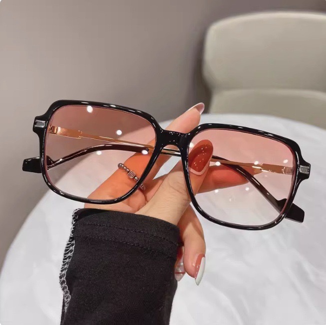 Top tier sunglasses, Polaroid lenses, high-end women's eyeglass frames, men's retro metal sunglasses, UV resistant European and American fas