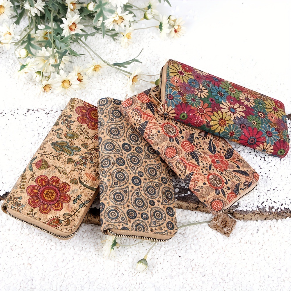 New Designer Fashion Women's Medium to Long Multi Card Wallet with Buckle and Grip