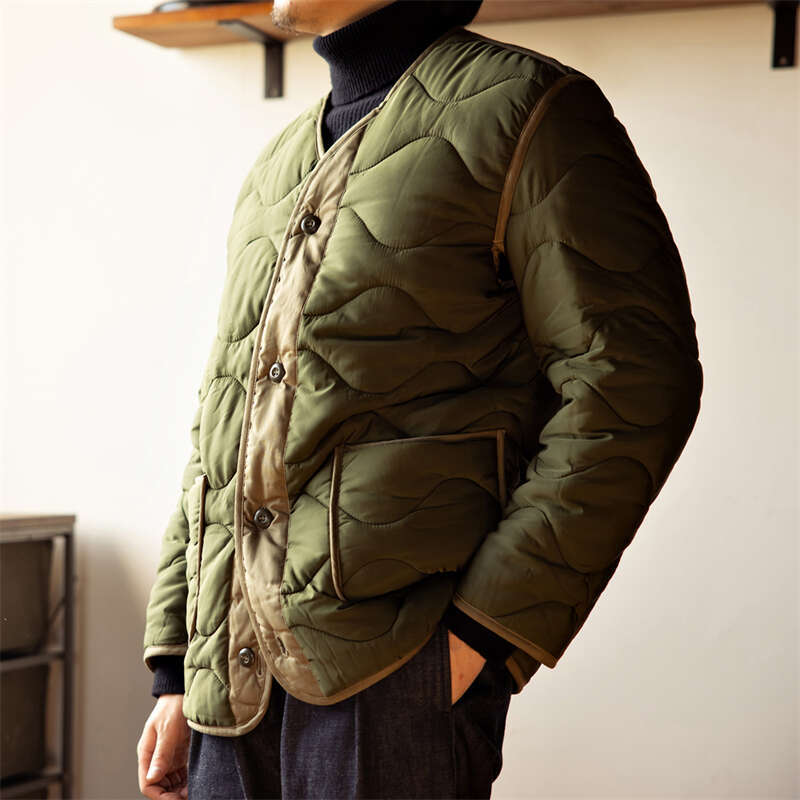 Red Tornado M-65 Field Jacket Er US Military Style Quilted Coat Army Green