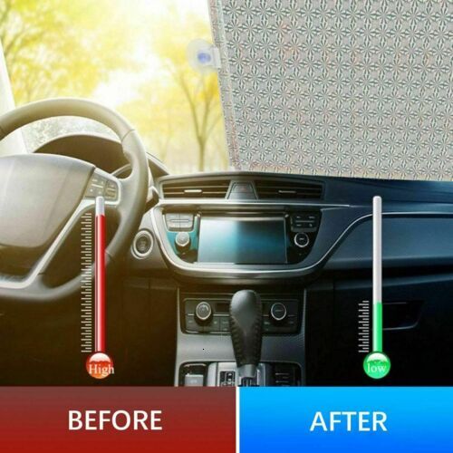 New Front Car Retractable Windshield Sun Shade Visor SUV Window Folding Block Cover