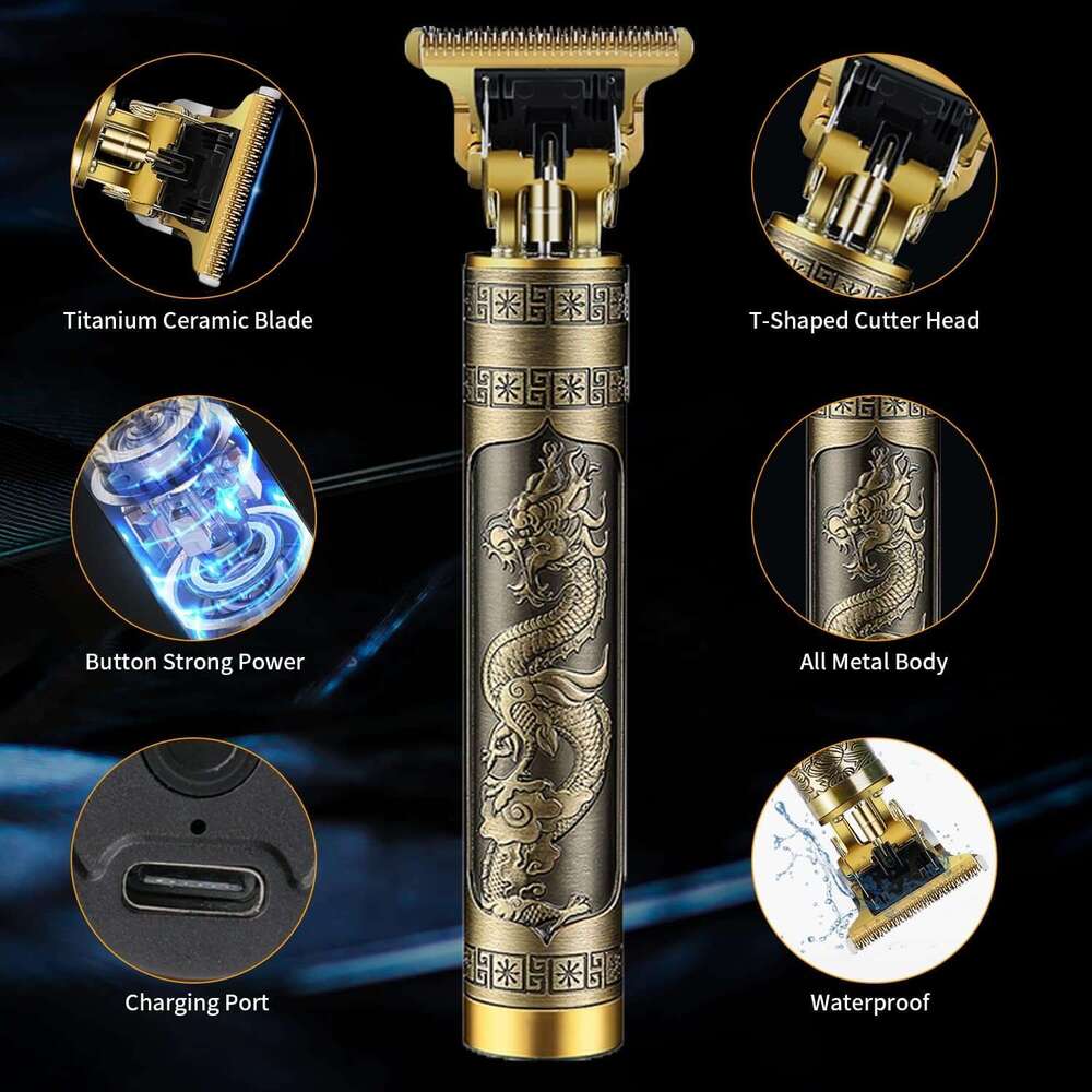 Factory Wholesale Rechargeable Electric Shaver Hair Clippers Wet and Dry Trimmer for Home Use