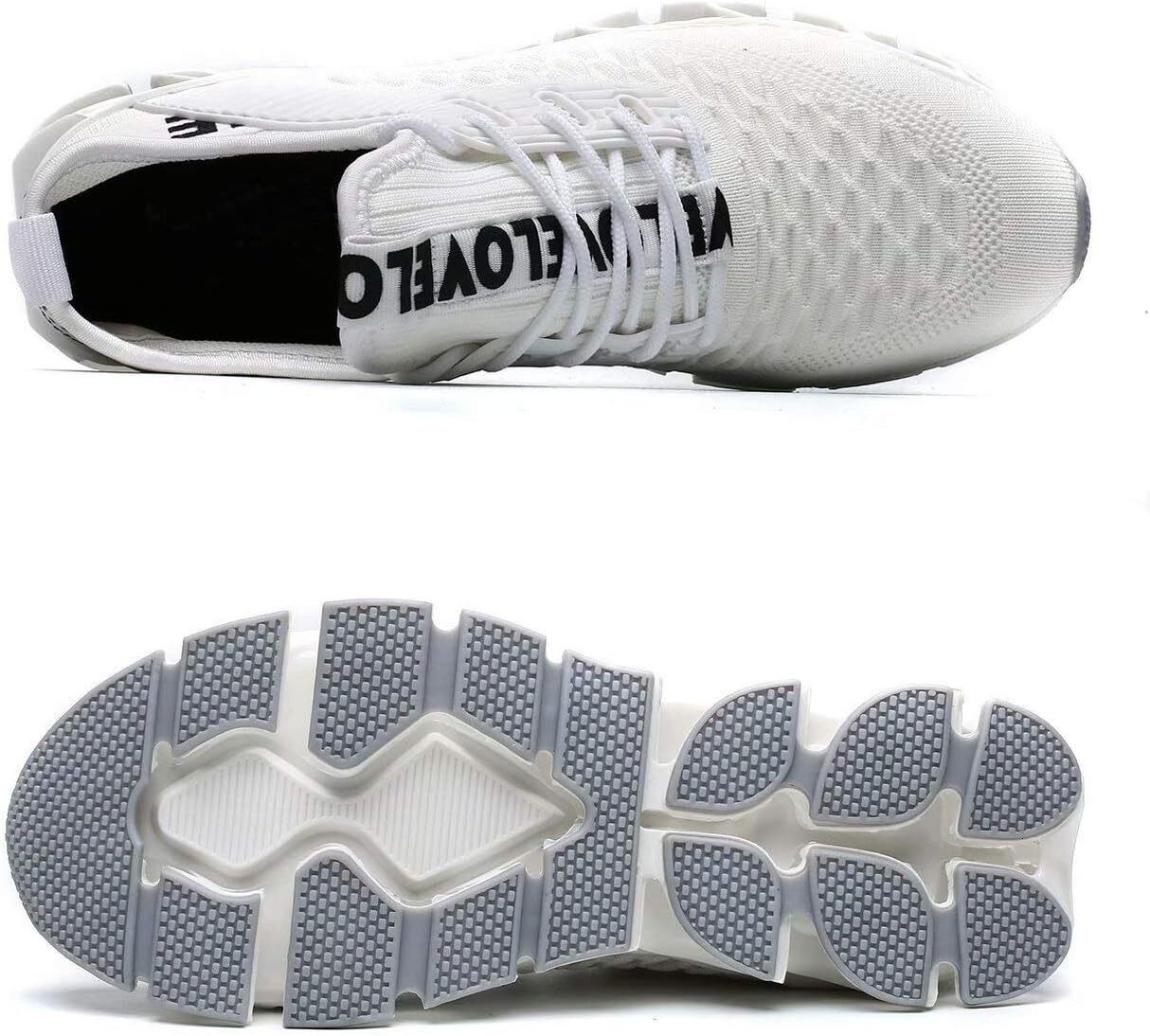 Men S Fashion Sports Shoes Breathable Mesh Running Blade Anti Slip Soft Sole Casual Walking